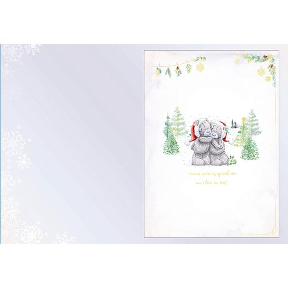 One I Love Me to You Bear Giant Luxury Boxed Christmas Card Extra Image 1